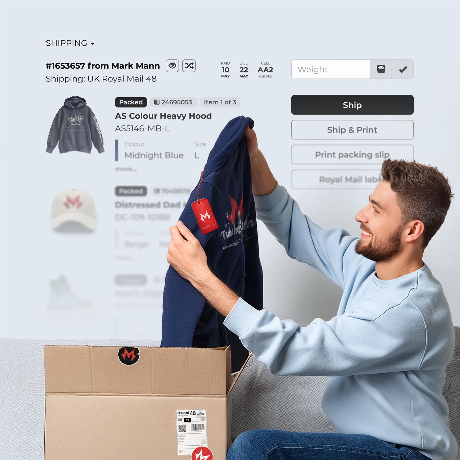 Drop-shipping system